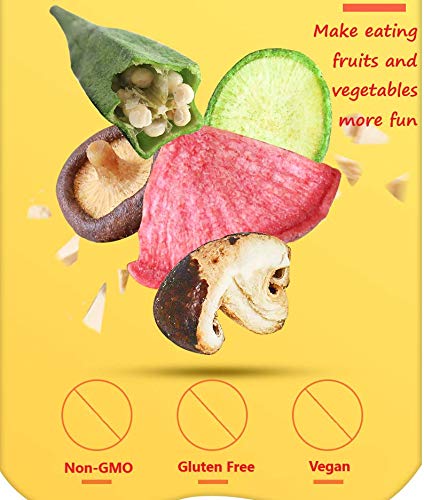 YRS Freeze-Dried Fruit Crispy Fresh Healthy Snacks Food Vegetables Banana Jelly Fruit frozen mixed Strawberry (Easy Carry Bag 125g-4 PACK)