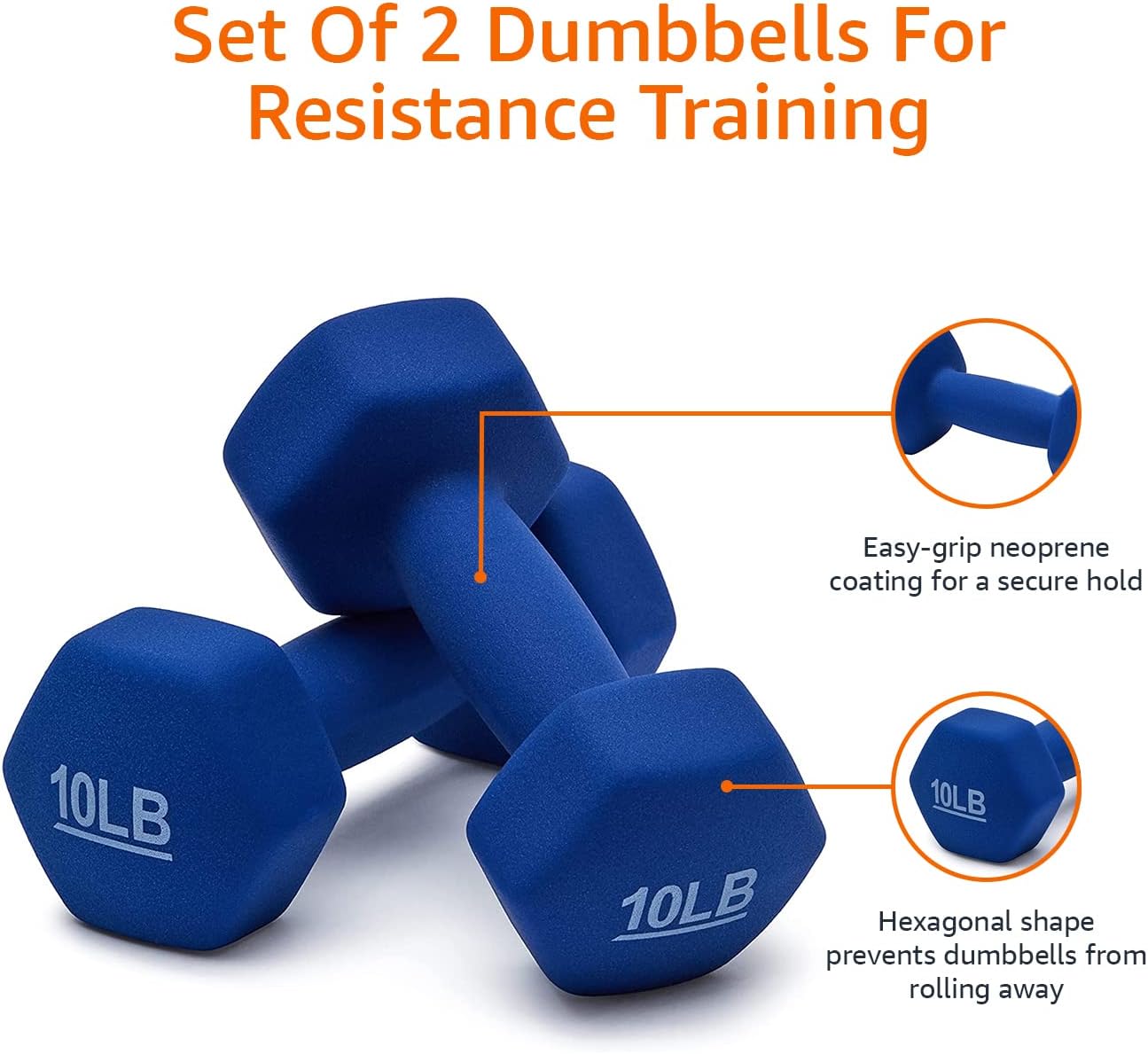 Amazon Basics Neoprene Workout Dumbbell