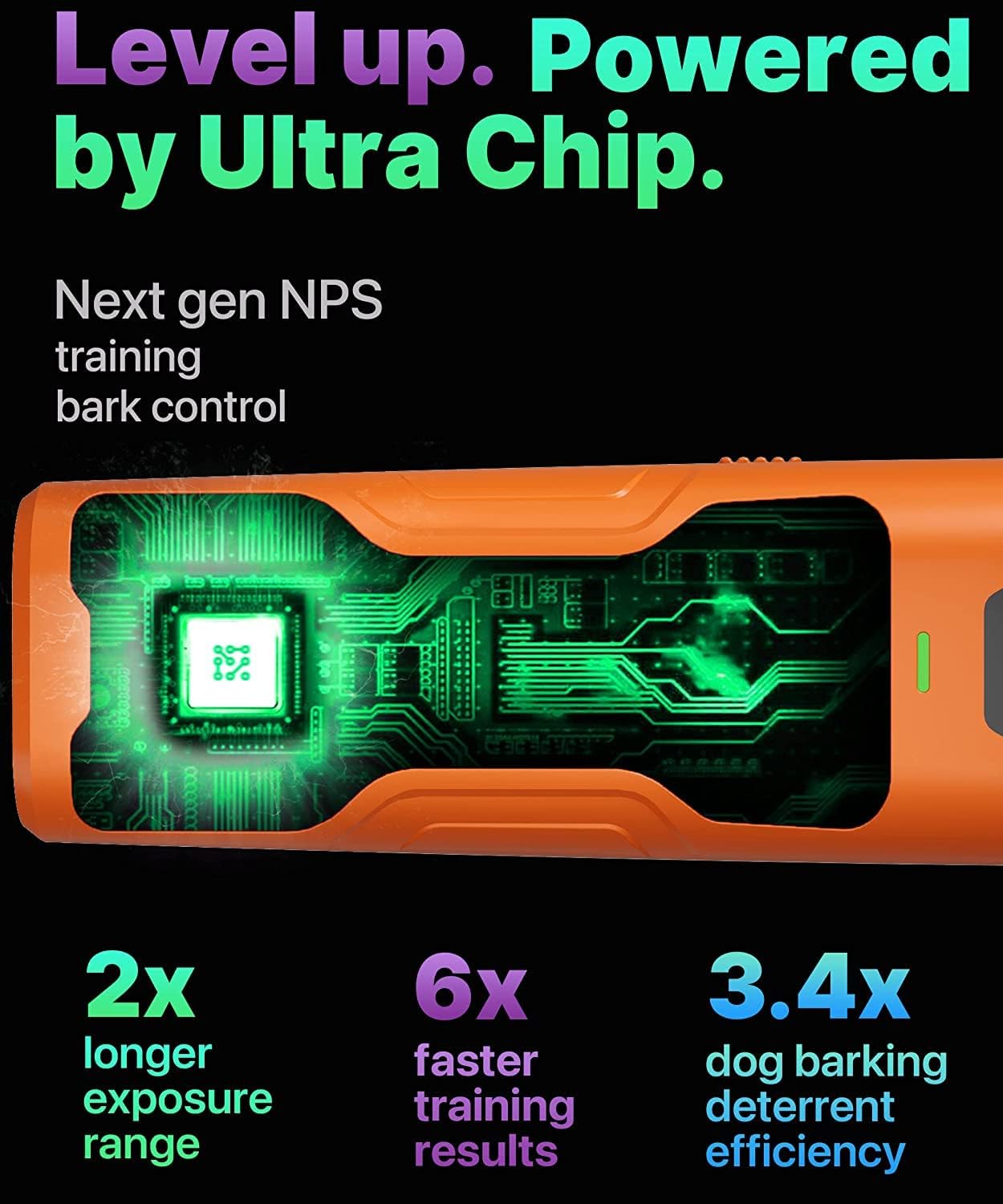 2023release Dog Bark Deterrent Device, Stops Bad Behavior: barking, jumping, aggression- No need to yell or swat, point to the dog, hit the button - Pet corrector, Best Alternative to Anti bark collar