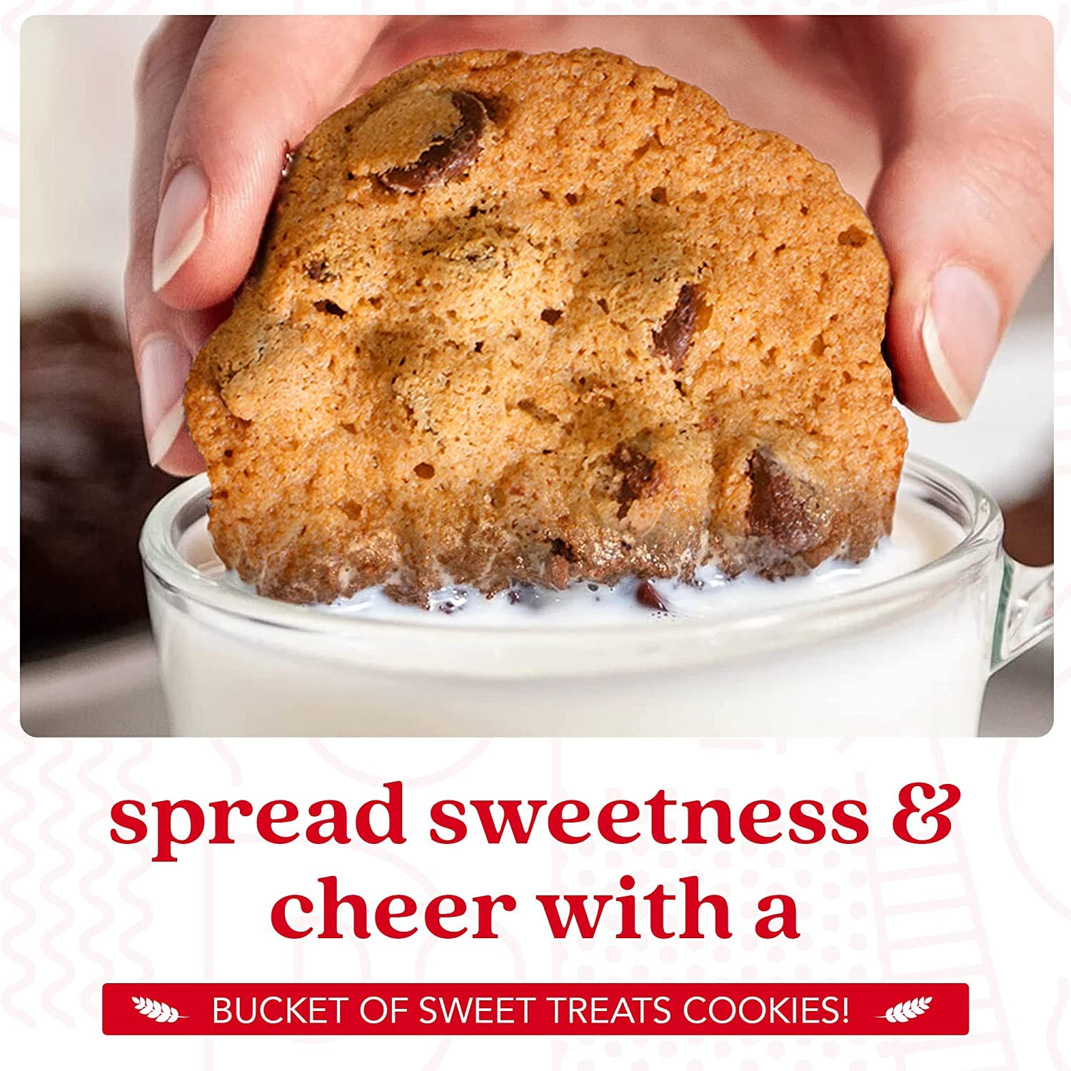 David Cookies Sweet Treats Gourmet Assorted Cookies Bucket with Thin Crispy Cookies and Butter Pecan Meltaways Gourmet Treats - Delicious Traditional Recipes - Ideal Gift To Family And Friends 1.3 Lbs