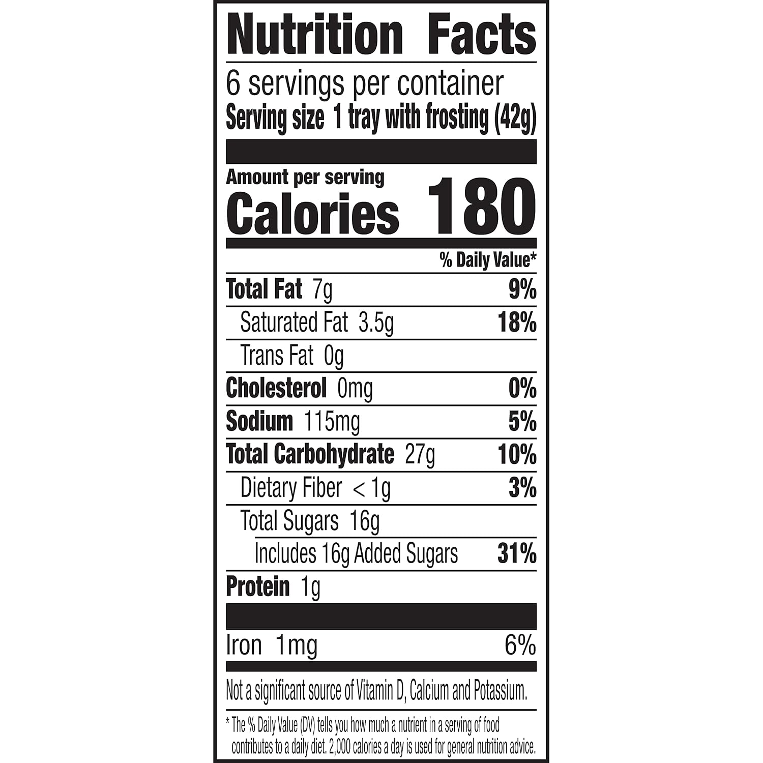 Dunkaroos Vanilla Cookies and Chocolate Frosting, 1.5 oz, 6 ct (Pack of 3)