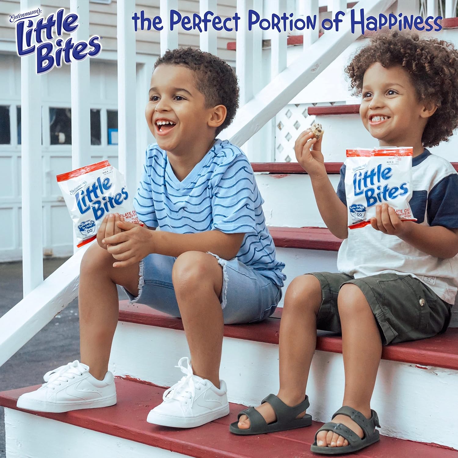 Entenmann's Little Bites Chocolate Chip Mini Muffins | 2 pack (20 pouches total)